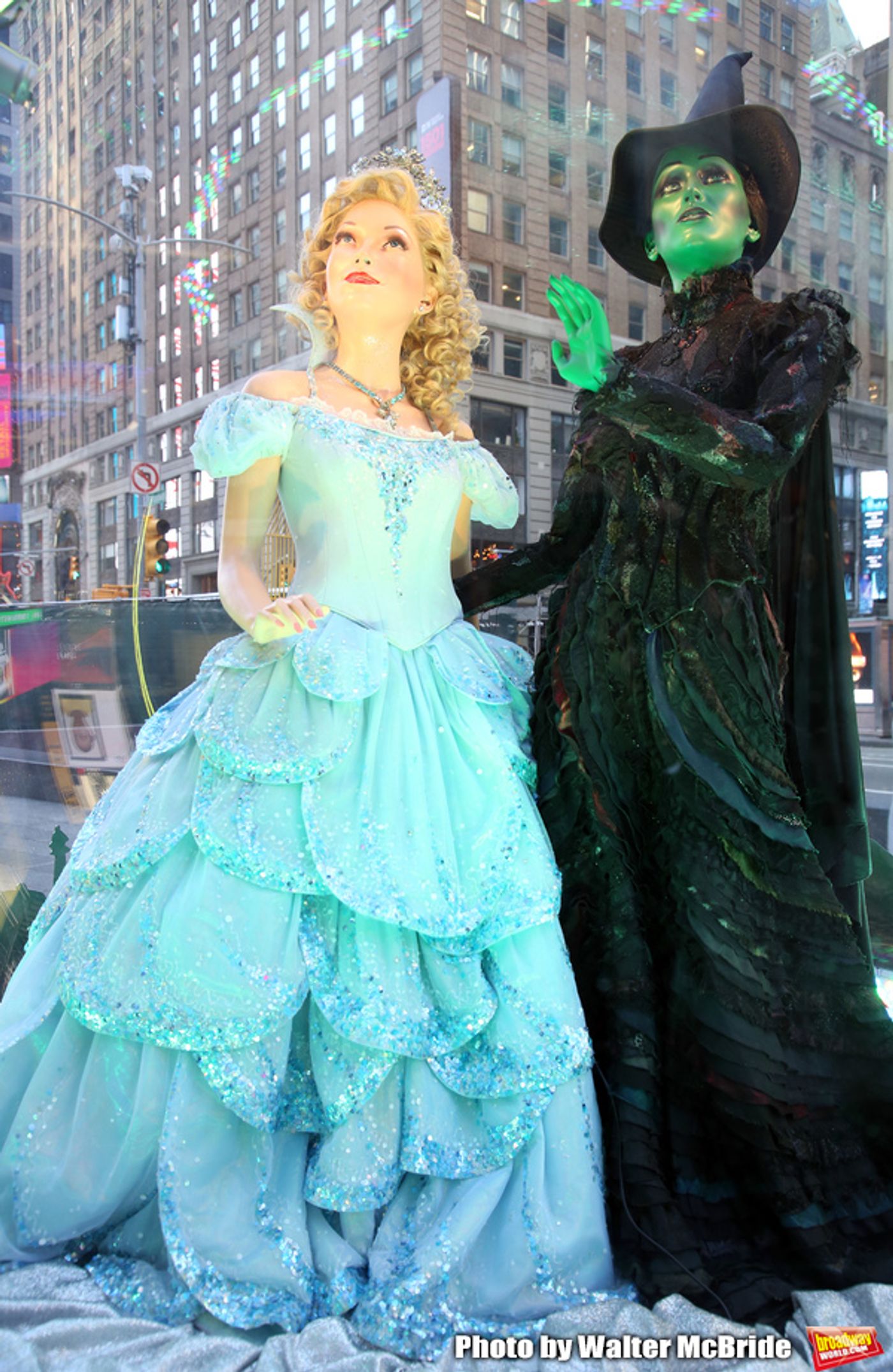 Photo Coverage: Times Square Gets Decked Out with Broadway Show Globes  Image