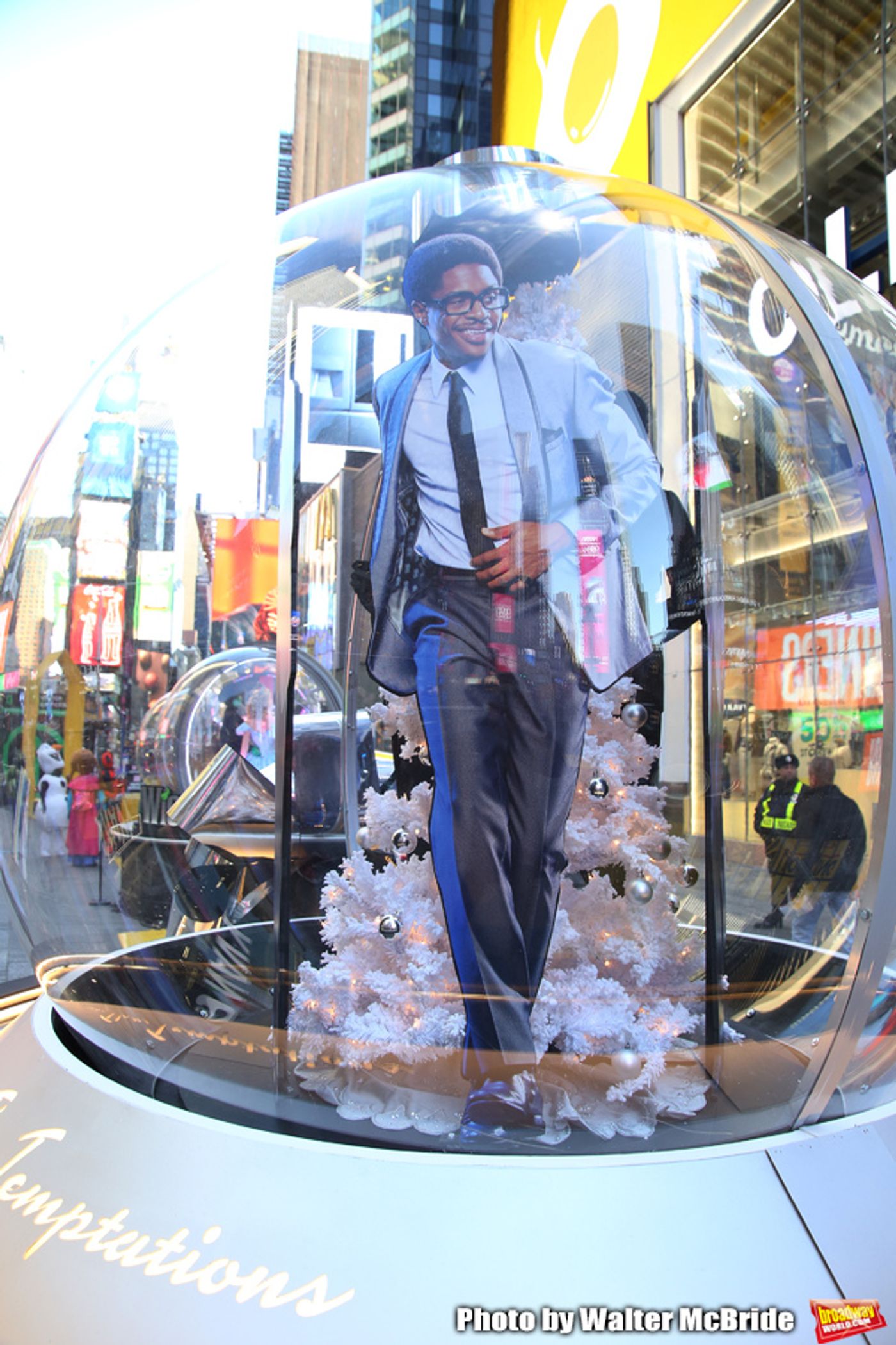 Photo Coverage: Times Square Gets Decked Out with Broadway Show Globes  Image