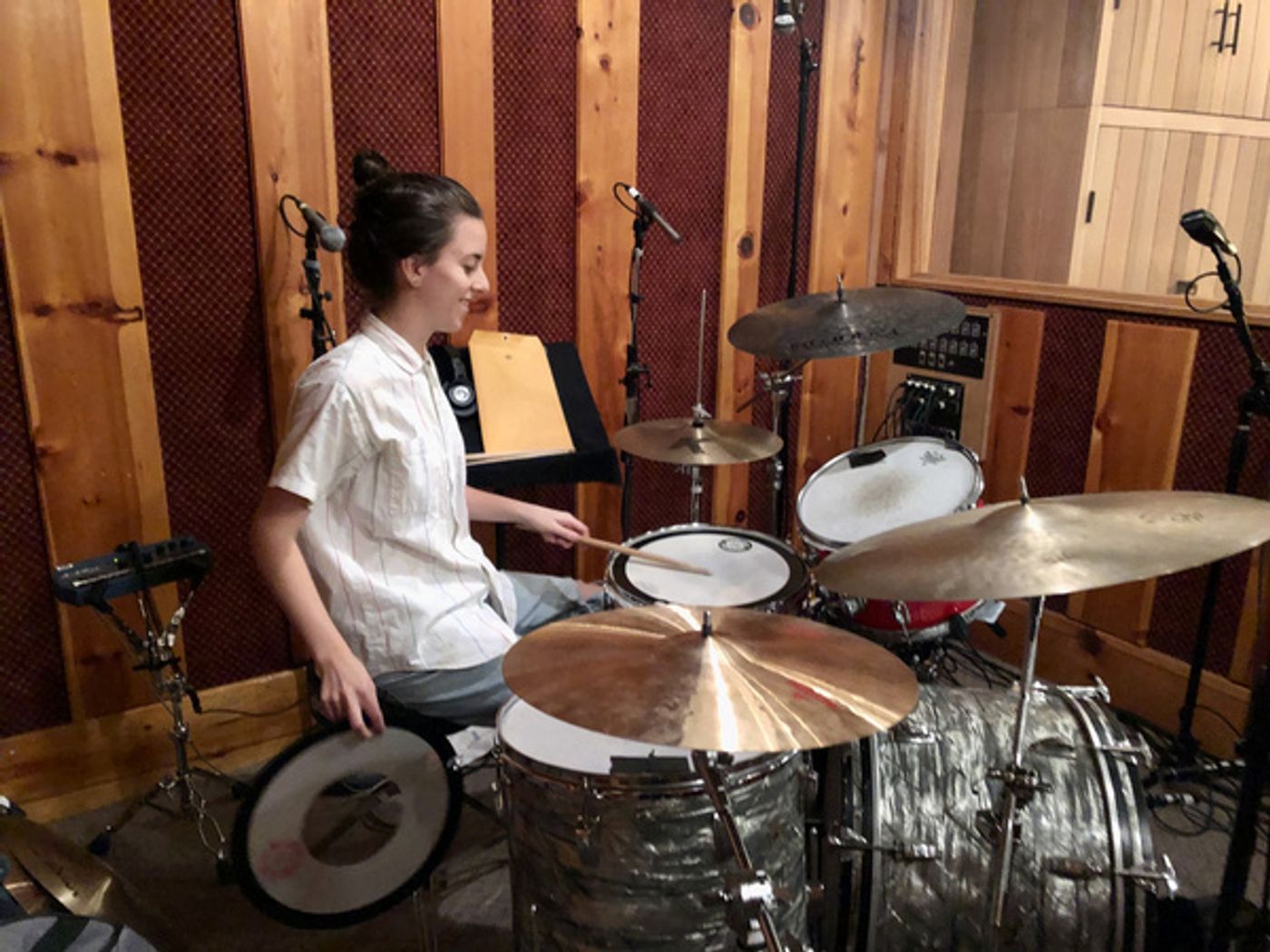 Photo Flash: First Look at Losing My Mind: A Sondheim Disco Fever Dream In Recording Studio  Image