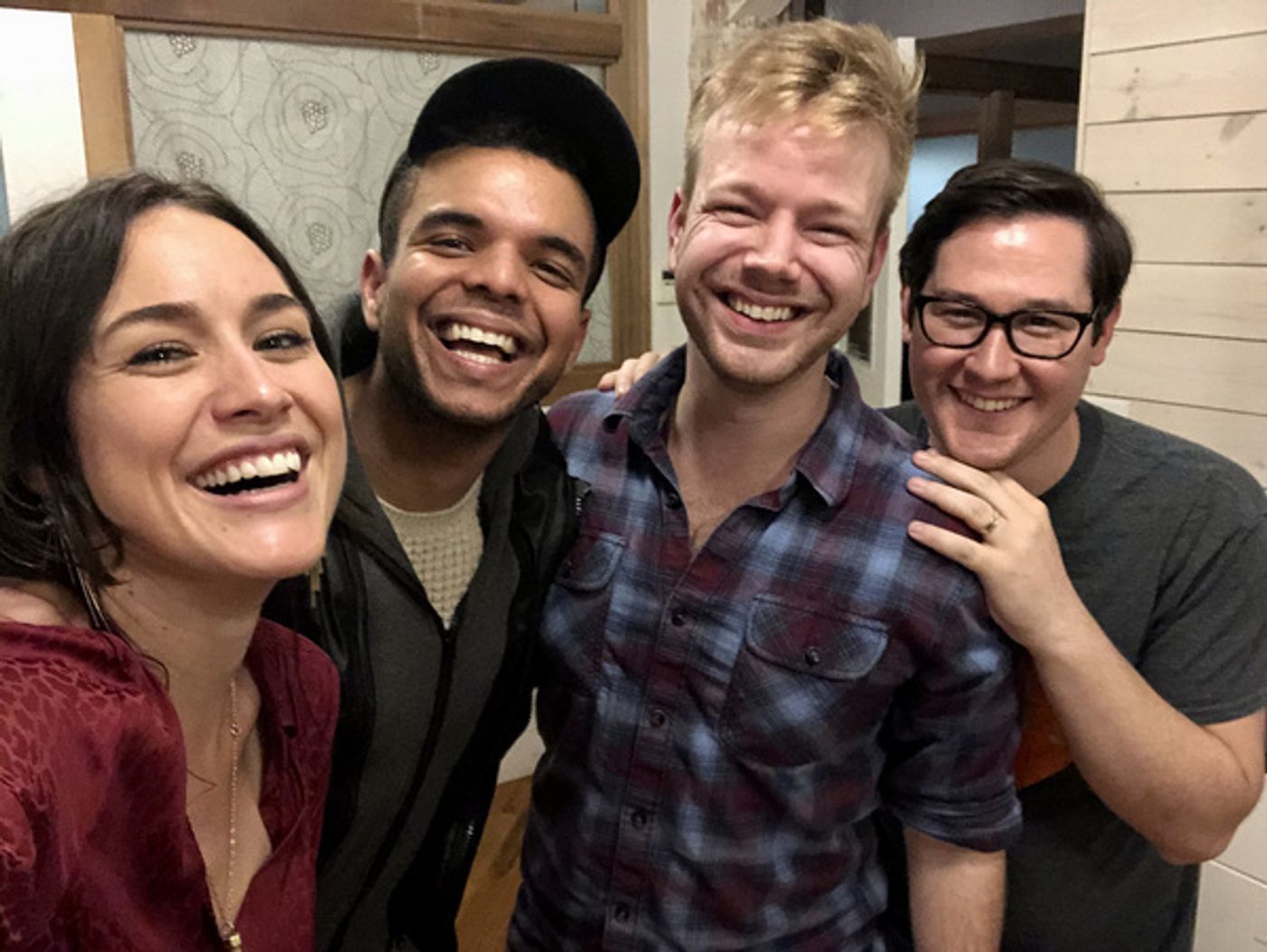 Photo Flash: First Look at Losing My Mind: A Sondheim Disco Fever Dream In Recording Studio Photo Flash: First Look at Losing My Mind: A Sondheim Disco Fever Dream In Recording Studio Image