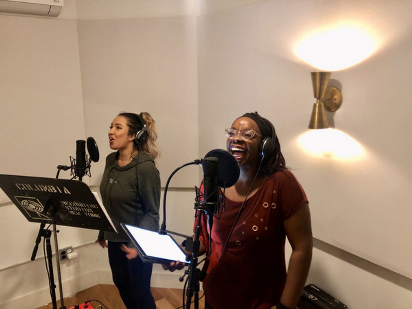 Photo Flash: First Look at Losing My Mind: A Sondheim Disco Fever Dream In Recording Studio Photo Flash: First Look at Losing My Mind: A Sondheim Disco Fever Dream In Recording Studio Image