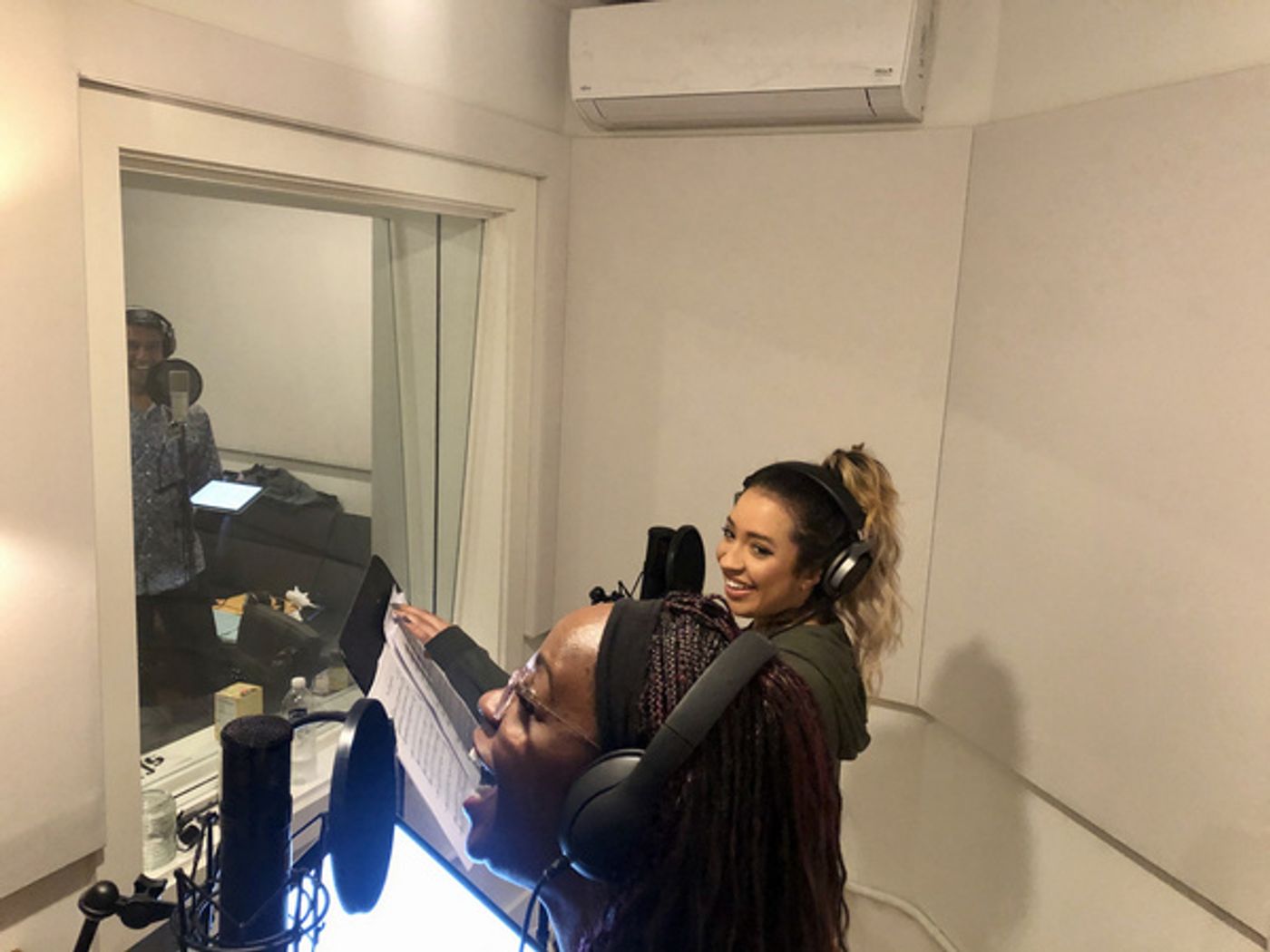 Photo Flash: First Look at Losing My Mind: A Sondheim Disco Fever Dream In Recording Studio Photo Flash: First Look at Losing My Mind: A Sondheim Disco Fever Dream In Recording Studio Image