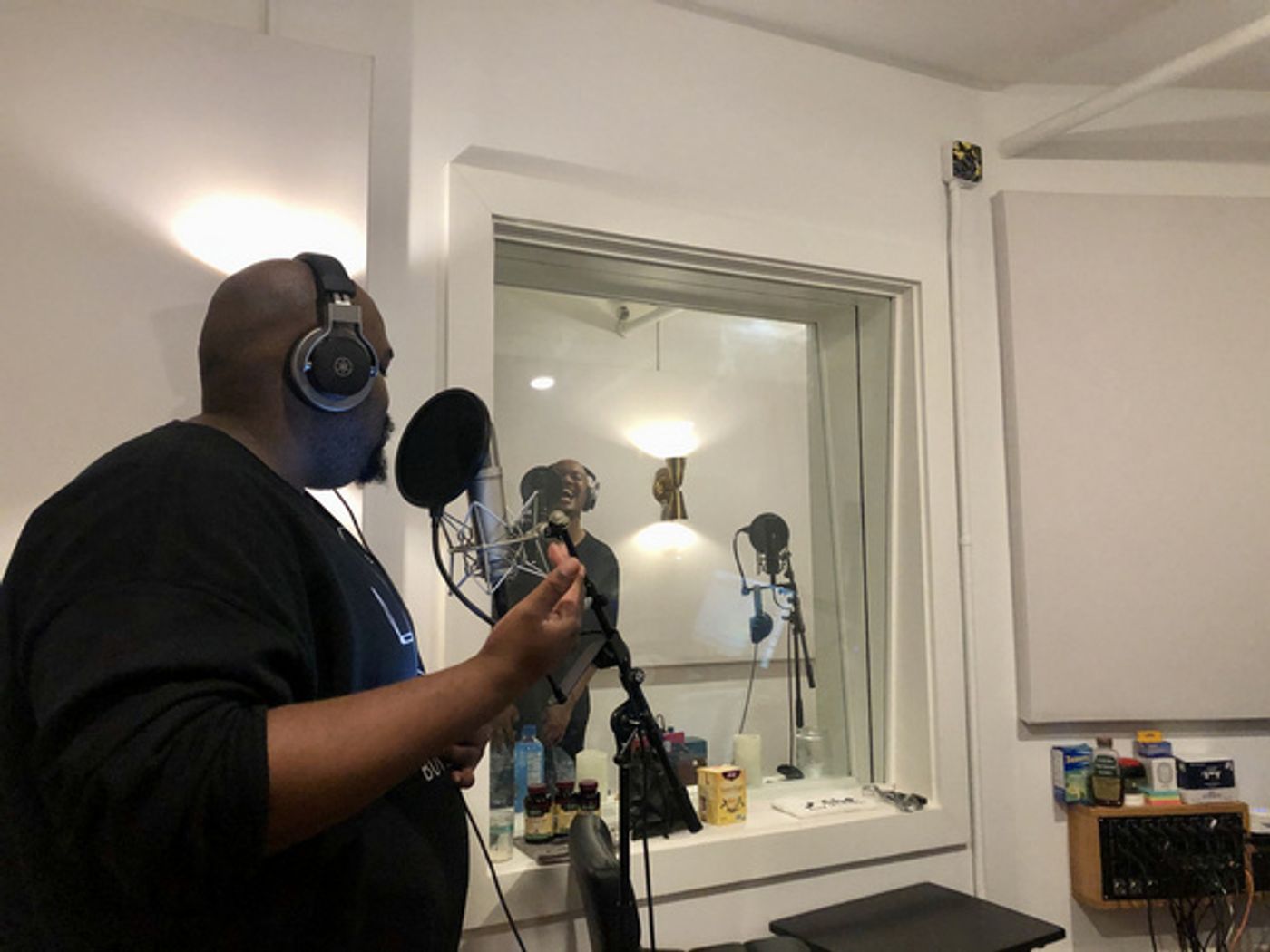 Photo Flash: First Look at Losing My Mind: A Sondheim Disco Fever Dream In Recording Studio Photo Flash: First Look at Losing My Mind: A Sondheim Disco Fever Dream In Recording Studio Image