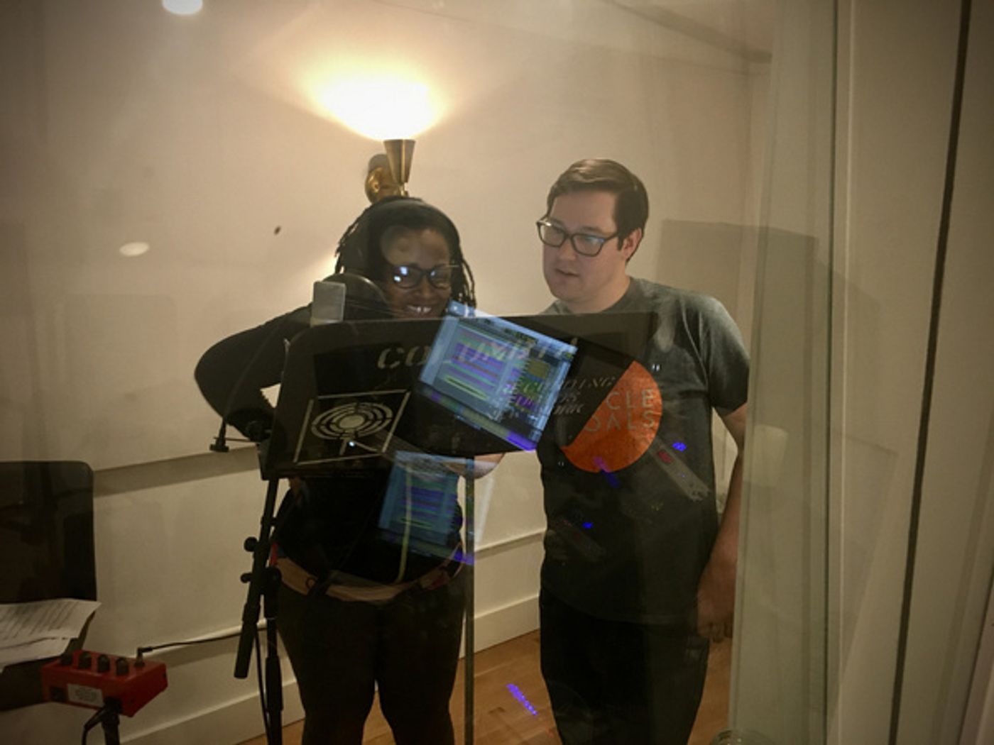 Photo Flash: First Look at Losing My Mind: A Sondheim Disco Fever Dream In Recording Studio Photo Flash: First Look at Losing My Mind: A Sondheim Disco Fever Dream In Recording Studio Image