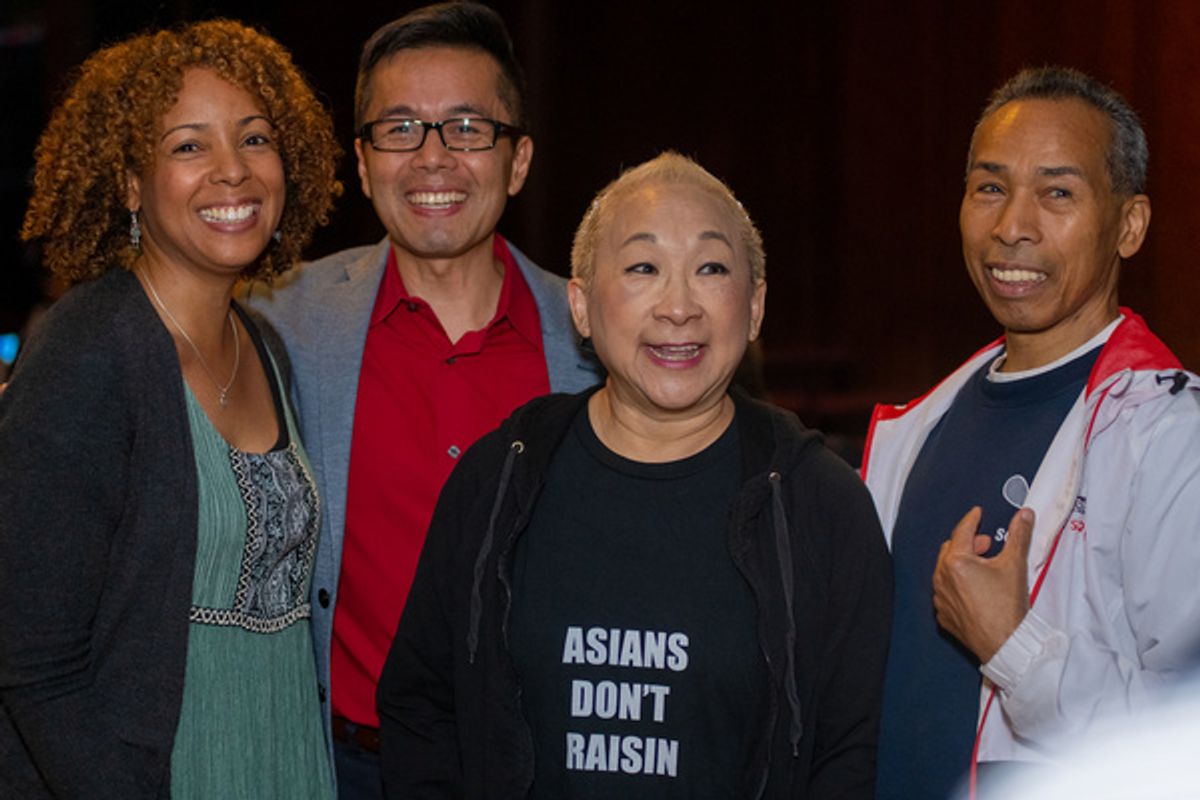 Suzi Lee, Steven Eng, Lori Tan Chinn, Auchee Lee   at 