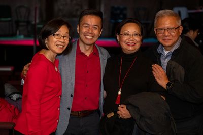 Janice Won, Steven Eng, Linda Woo, Raymond Won   Photo