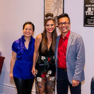 Monica Villa (Production Assistant), Kimbirdlee Fadner (Actor/Writer), Steven Eng (Director) @ BroadwayWorld Monica Villa (Production Assistant), Kimbirdlee Fadner (Actor/Writer), Steven Eng (Di Photo