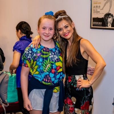 Young actor, Lucille (MST&DA) and Kimbirdlee Fadner    Photo