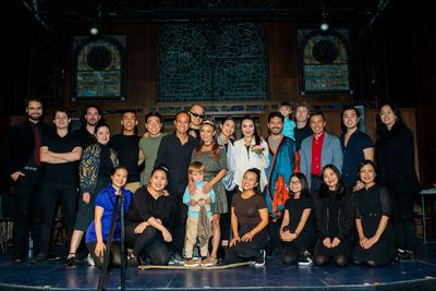 A cast of 9 actors representative of the asian theatre community, and members of Nati Photo