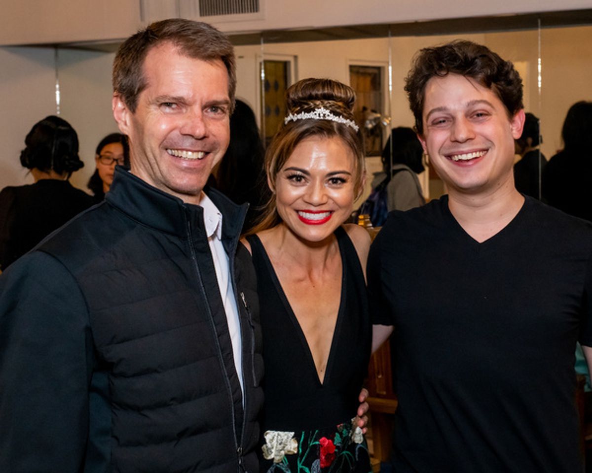 Russ Cusick, Kimbirdlee Fadner, Josh Shapiro   at 