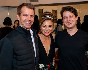 Russ Cusick, Kimbirdlee Fadner, Josh Shapiro @ BroadwayWorld Russ Cusick, Kimbirdlee Fadner, Josh Shapiro Photo