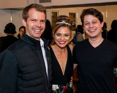 Russ Cusick, Kimbirdlee Fadner, Josh Shapiro   Photo