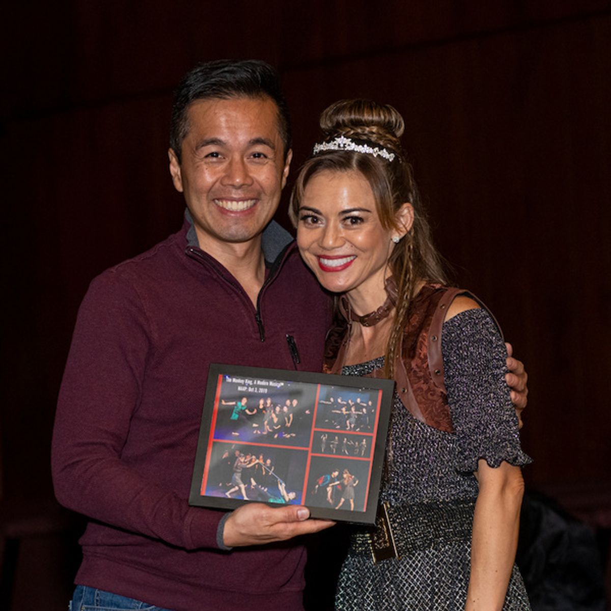 Steven Eng (Director, NAAP), Kimbirdlee Fadner (Monkey King, co-writer)   at 