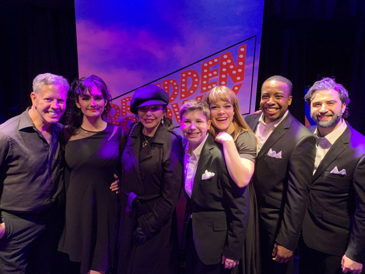 Photo Flash: Joan Collins Visits Forbidden Broadway: The Next Generation  Image