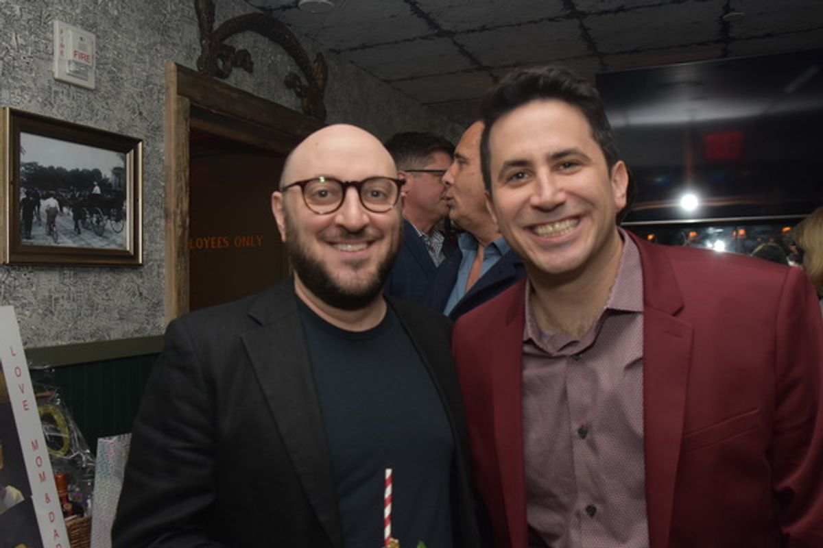 Cary Shapiro and Robert Diamond at 