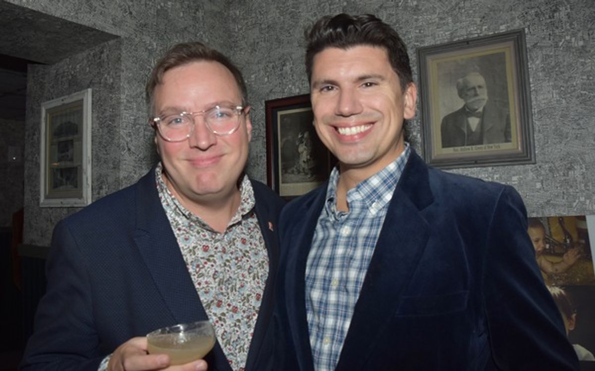 Robbie ROzelle and Len Rodino at 