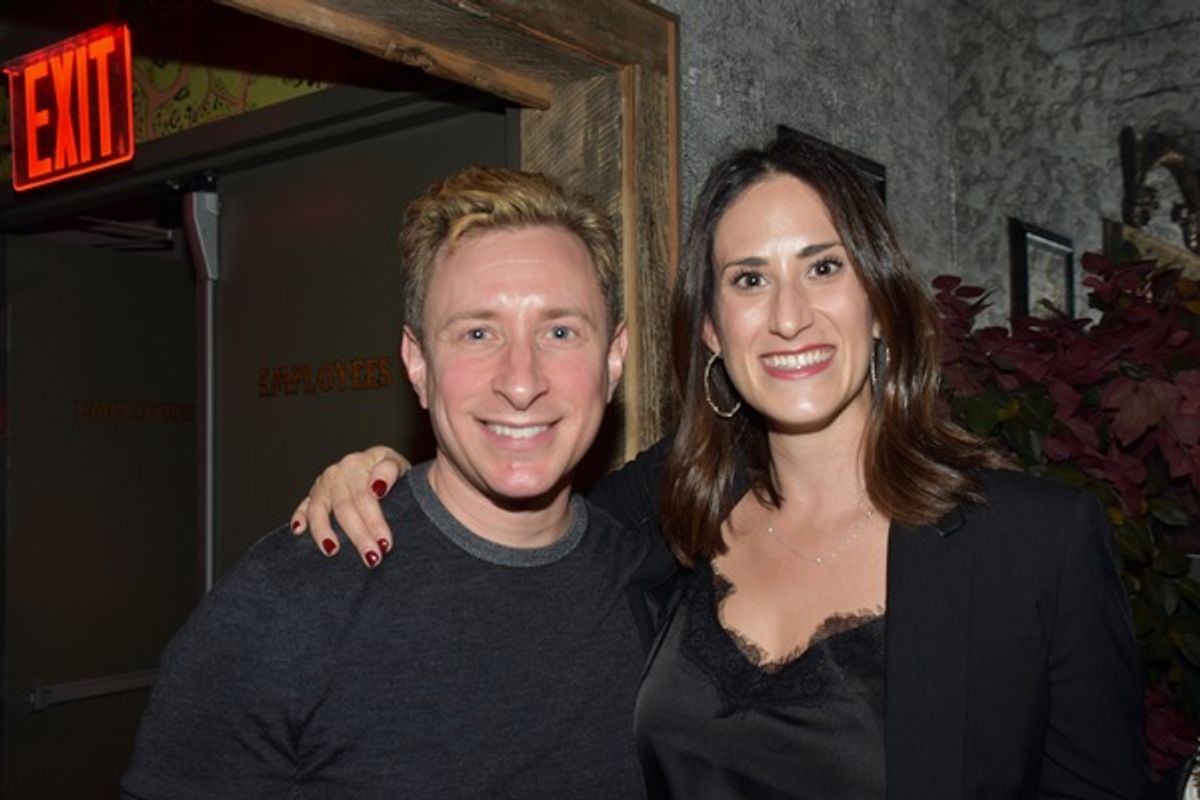 Craig Burns and Jennifer Diamond at 