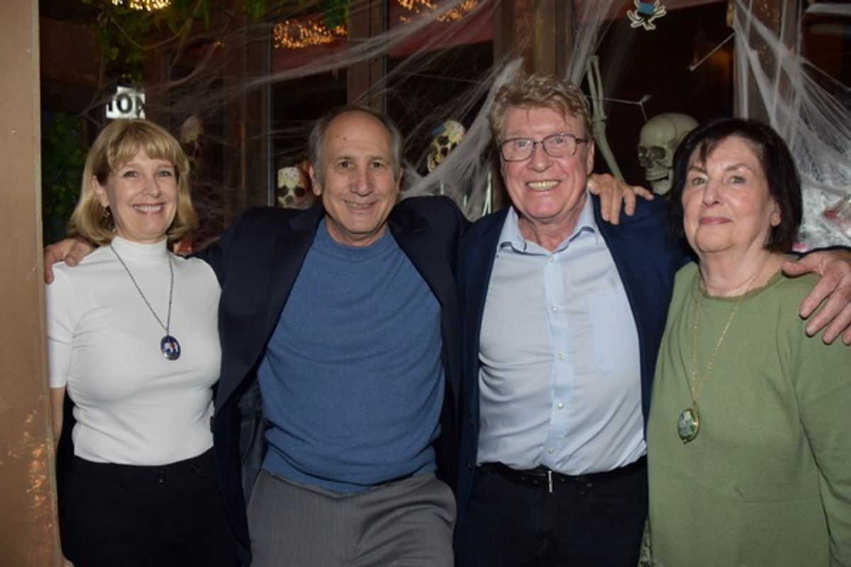 Natasha Crawford, Steven Diamond, Michael Crawford and Marcia Diamond at 