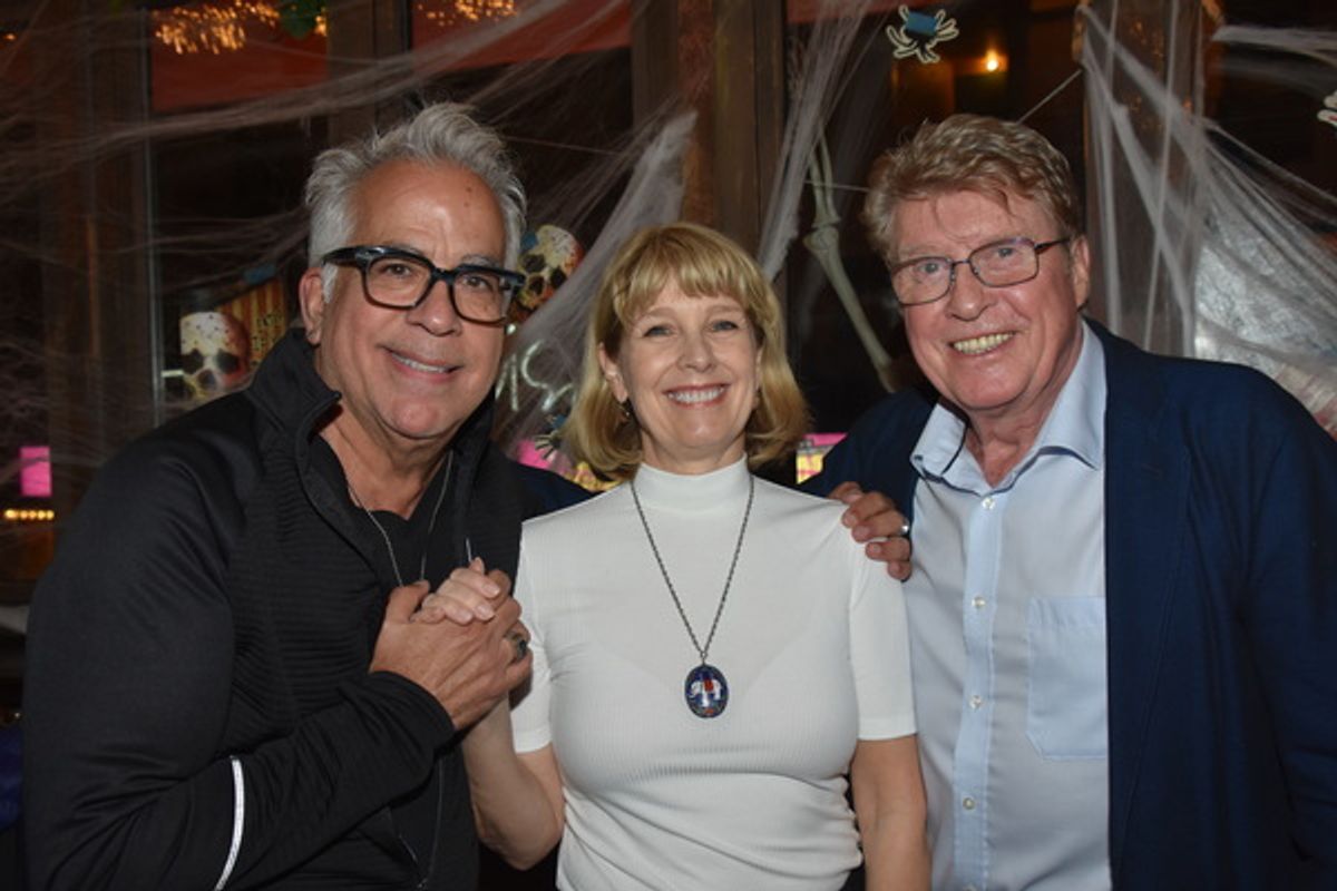 Richard Jay-Alexander, Natasha Crawford and Michael Crawford at 