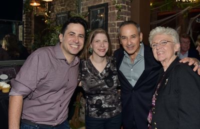 Robert Diamond, Cara Joy David, Miles Silverman and Genevieve Rafter Keddy Photo