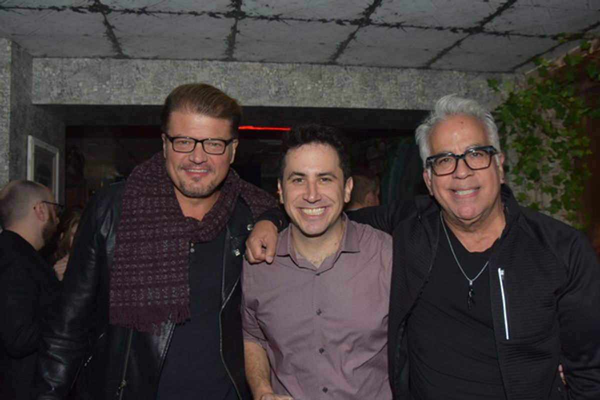 Rob Evan, Robert Diamond and Richard Jay-Alexander at 