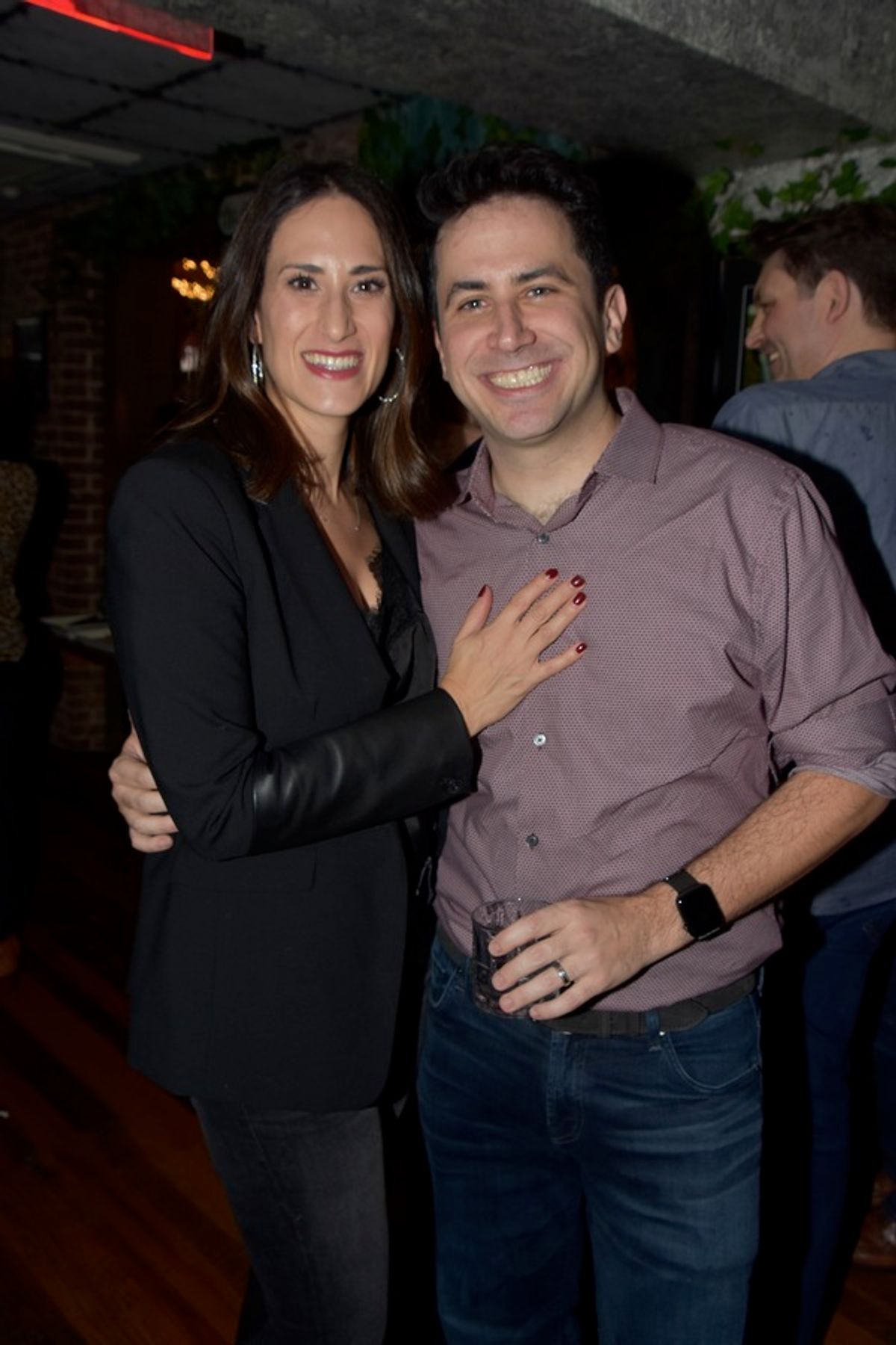 Jennifer Diamond and Robert Diamond at 