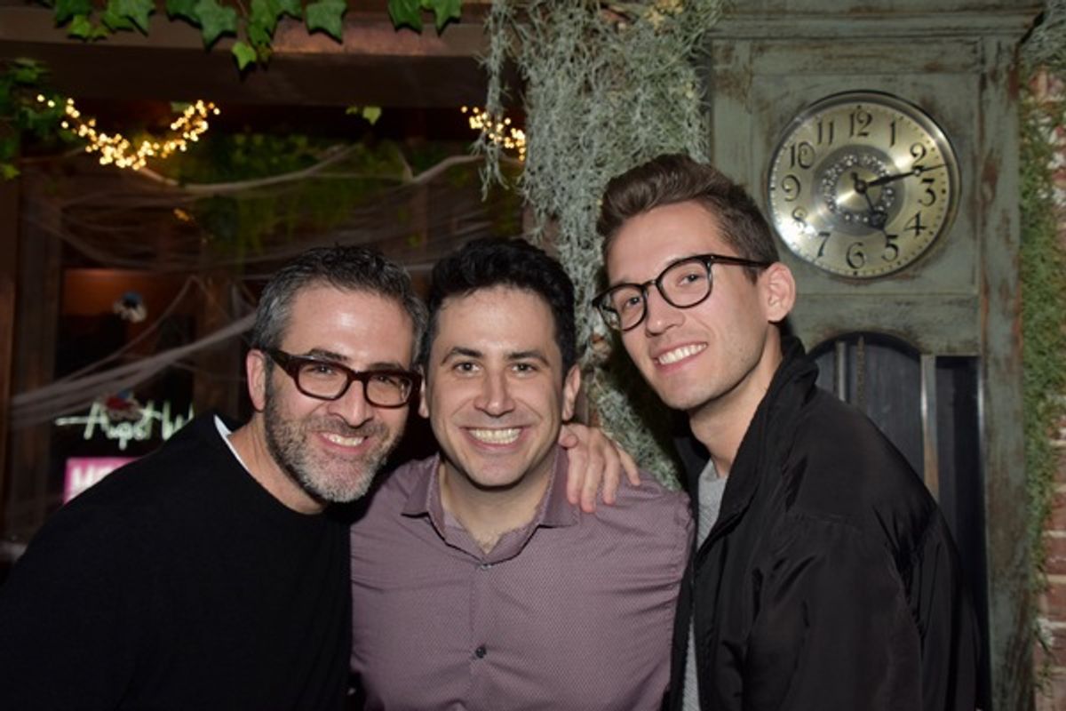 Ben Rimalower, Robert Diamond and Daniel Nolan at 