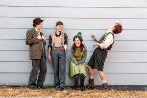 Harrison Polen, Calin Eastes, Ella Warner, and Peyton Nicholson Photo