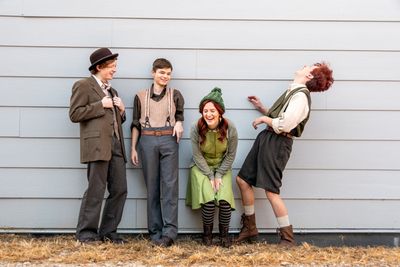 Harrison Polen, Calin Eastes, Ella Warner, and Peyton Nicholson Photo