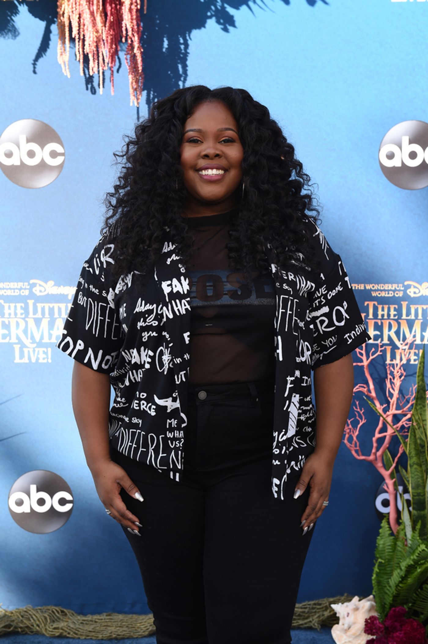 Photo Flash: The Stars of THE LITTLE MERMAID LIVE Walk the Turquoise Carpet!  Image