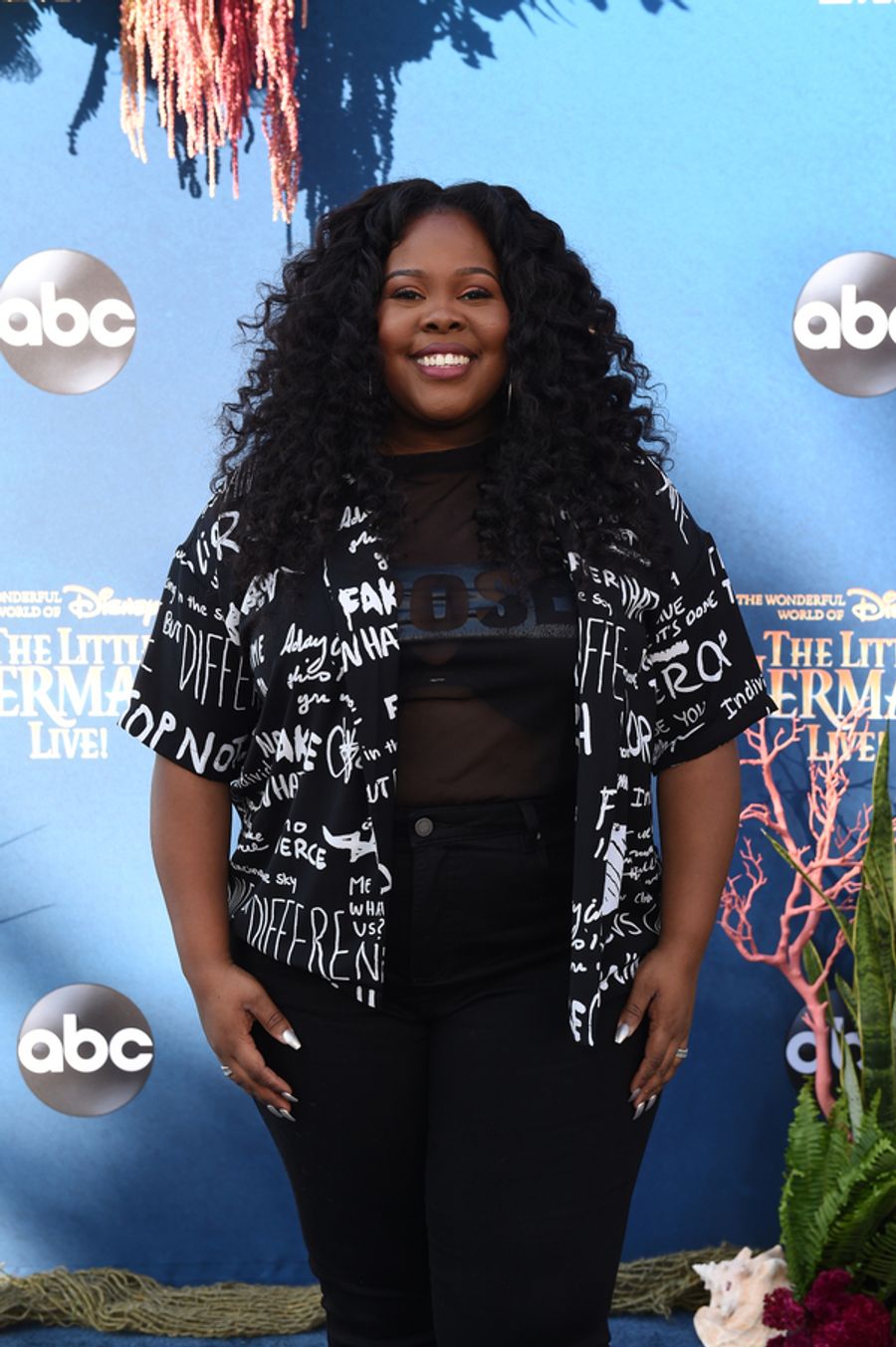 Photo Flash: The Stars of THE LITTLE MERMAID LIVE Walk the Turquoise Carpet! Image