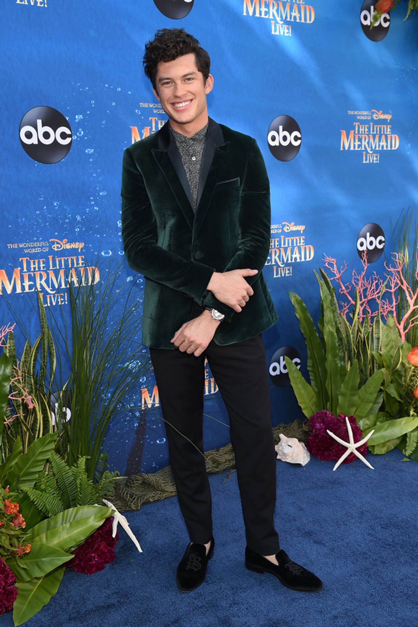 Photo Flash: The Stars of THE LITTLE MERMAID LIVE Walk the Turquoise Carpet!  Image