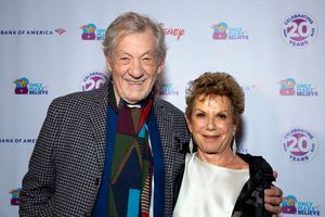 Sir Ian McKellen, Dena Hammerstein @ BroadwayWorld Sir Ian McKellen, Dena Hammerstein Photo