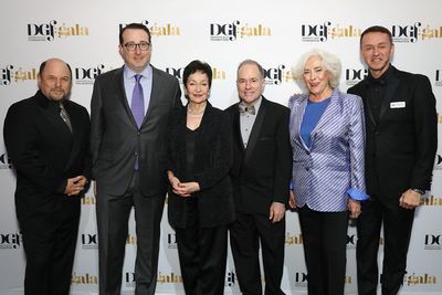 Jason Alexander, Sean Patrick Flahaven, Lynn Ahrens, Stephen Flaherty, Betty Buckley, Photo