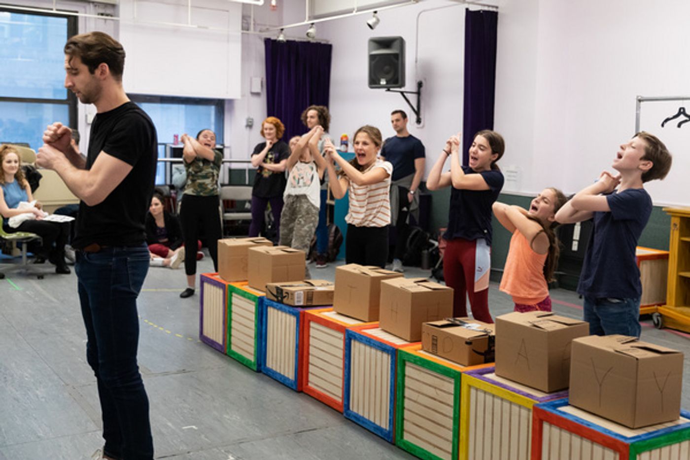 Photo Flash: Take a Look Inside Rehearsals For MATILDA THE MUSICAL At The John W. Engeman Theater  Image