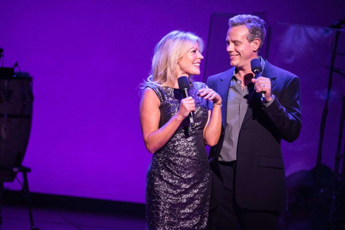 Sherie Rene Scott, Adam Pascal at 