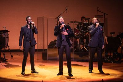 Bradley Gibson, Jelani Alladin, Alton Fitzgerald White Photo