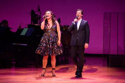 Ashley Brown, Christian Borle Photo
