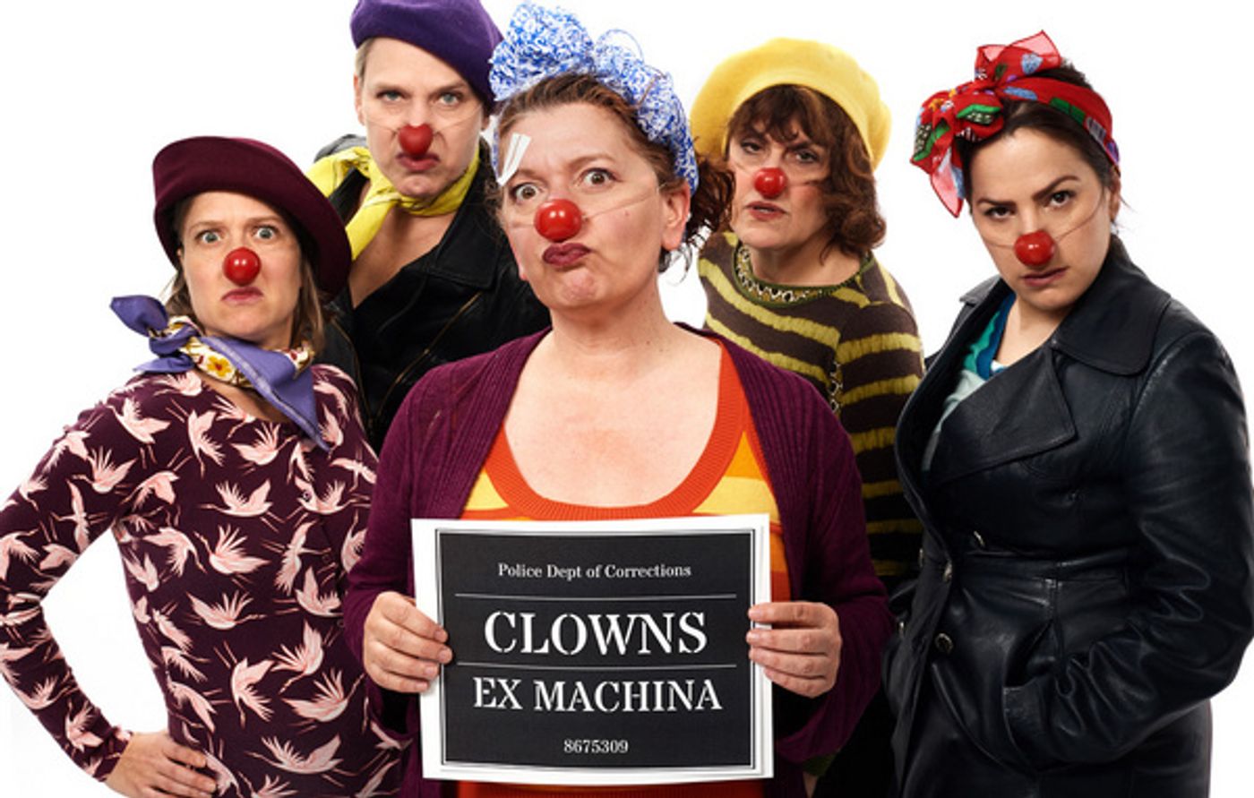Photo Flash: Photos Of Clowns Ex Machina In THE BAD'UNS: CLOWN ACTS OF CONTAGION  Image