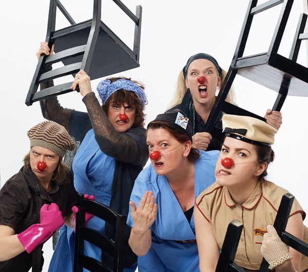 Photo Flash: Photos Of Clowns Ex Machina In THE BAD'UNS: CLOWN ACTS OF CONTAGION  Image