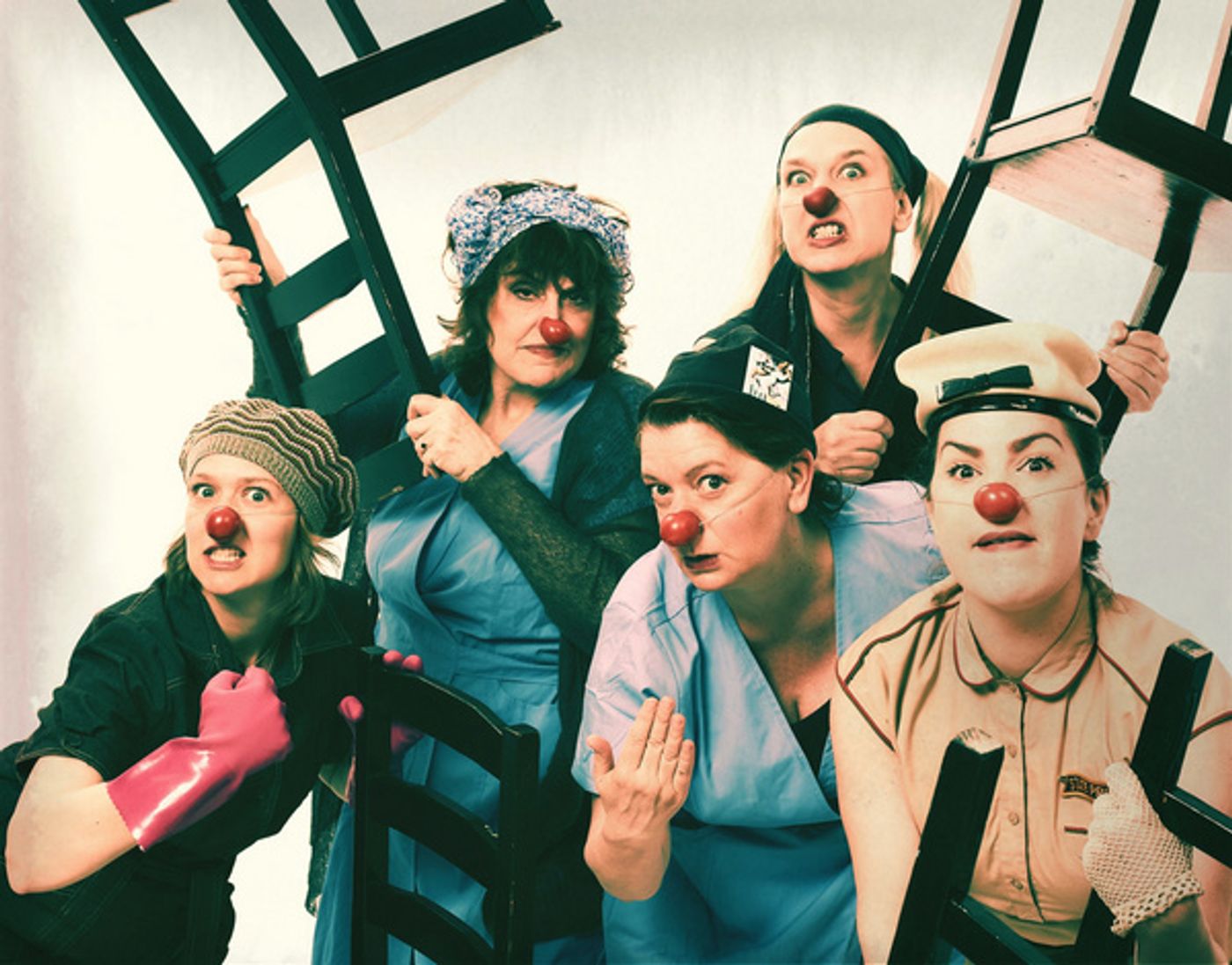 Photo Flash: Photos Of Clowns Ex Machina In THE BAD'UNS: CLOWN ACTS OF CONTAGION  Image