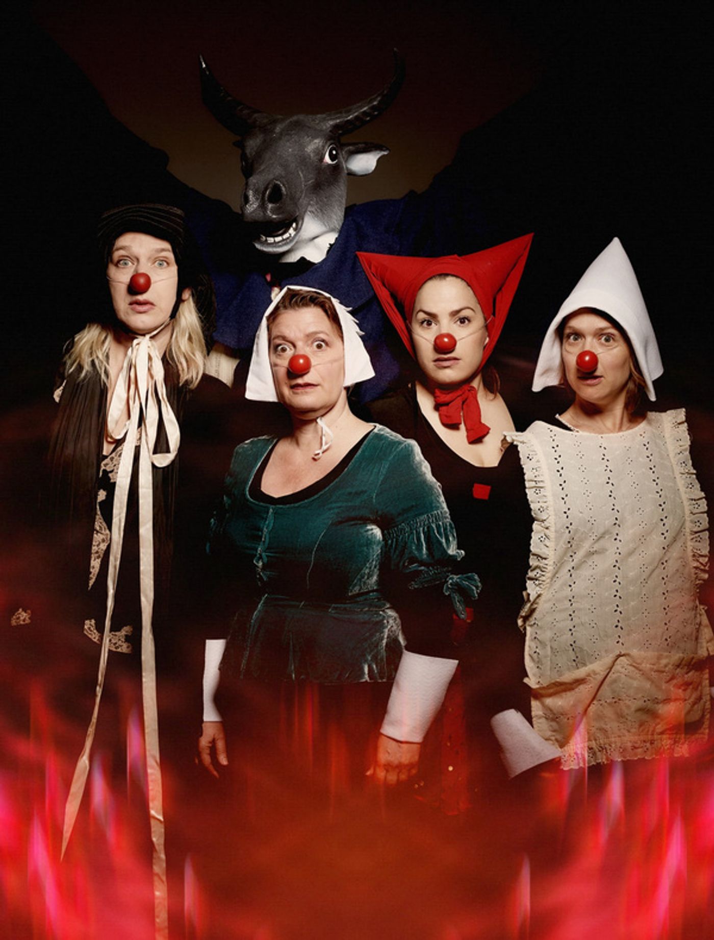 Photo Flash: Photos Of Clowns Ex Machina In THE BAD'UNS: CLOWN ACTS OF CONTAGION  Image