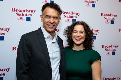 Brian Stokes Mitchell, Sarah Bockel Photo