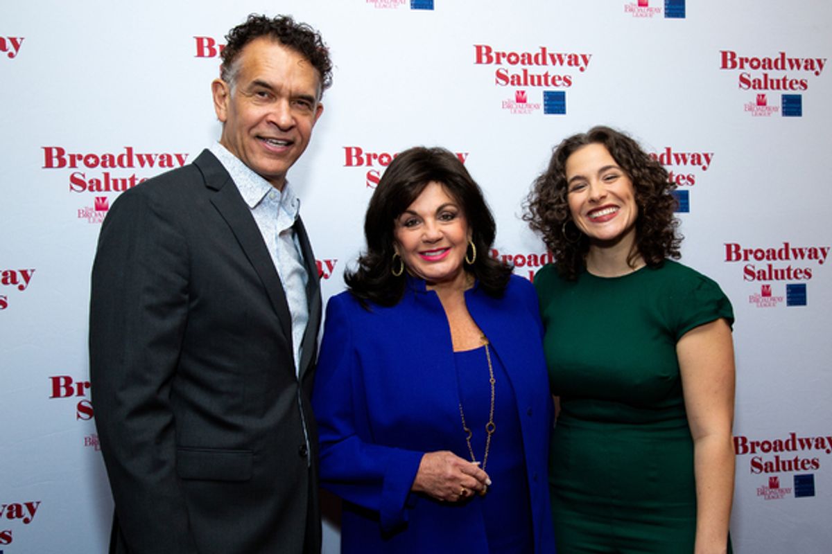 Brian Stokes Mitchell, Charlotte St. Martin, Sarah Bockel at 
