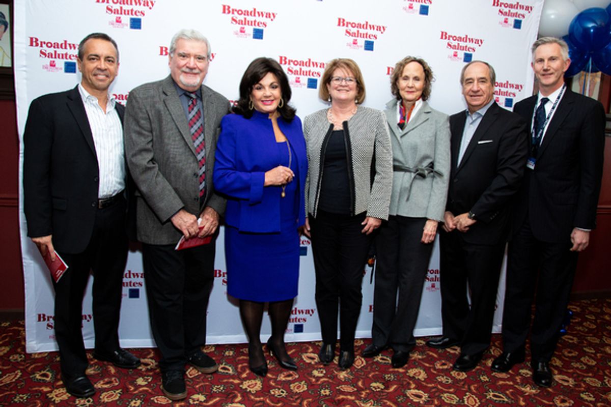 Charlotte St. Martin and honorees at 