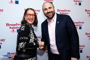 Adinah Alexander receives 35 year pin Photo