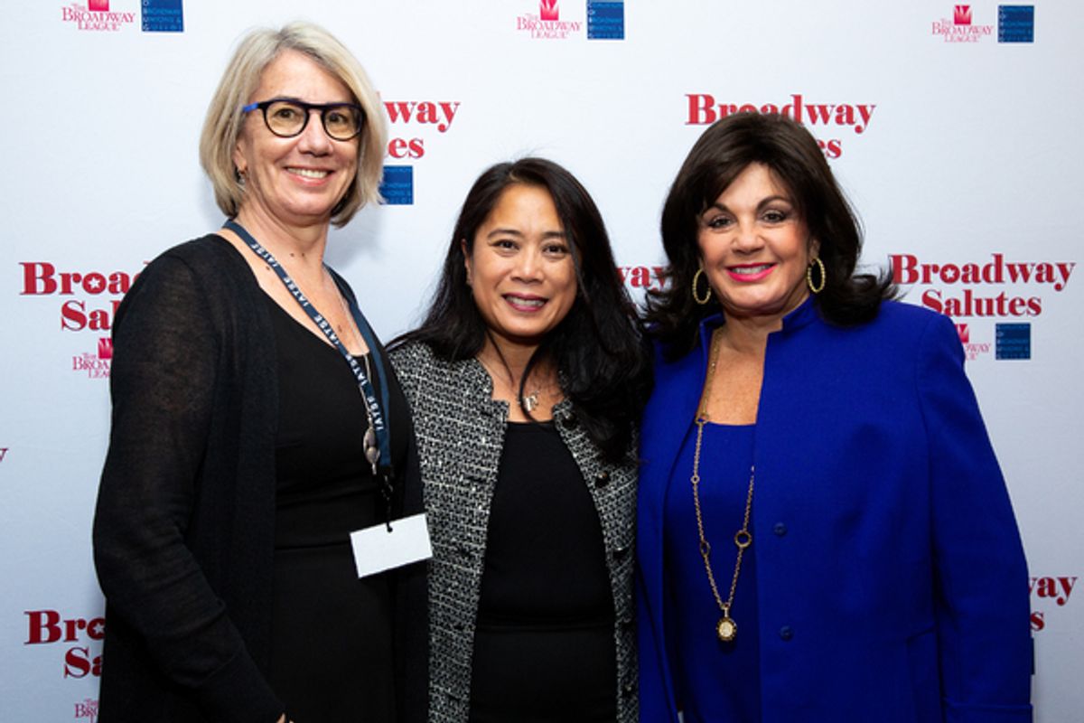 Laura Penn, Anne Del Castillo, Charlotte St. Martin at 