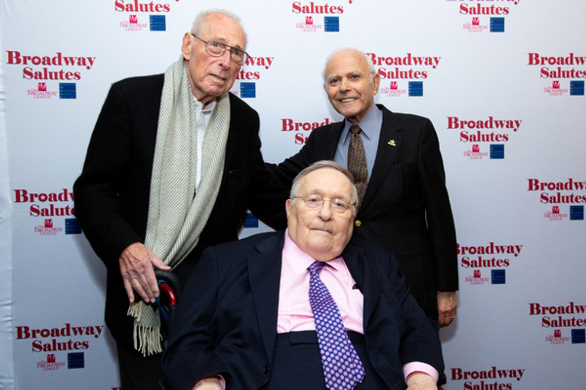 Leonard Soloway and guests at 