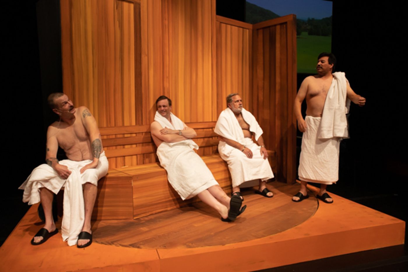 Photo Coverage: First look at Original Productions Theatre's STEAM BATH BLUES Photo Coverage: First look at Original Productions Theatre's STEAM BATH BLUES Image