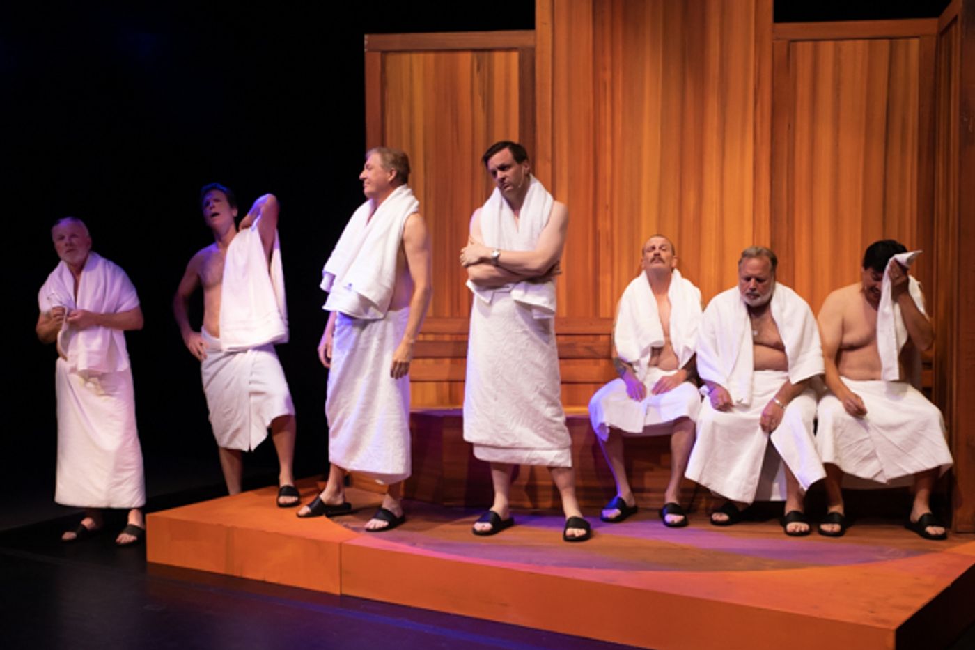 Photo Coverage: First look at Original Productions Theatre's STEAM BATH BLUES Photo Coverage: First look at Original Productions Theatre's STEAM BATH BLUES Image